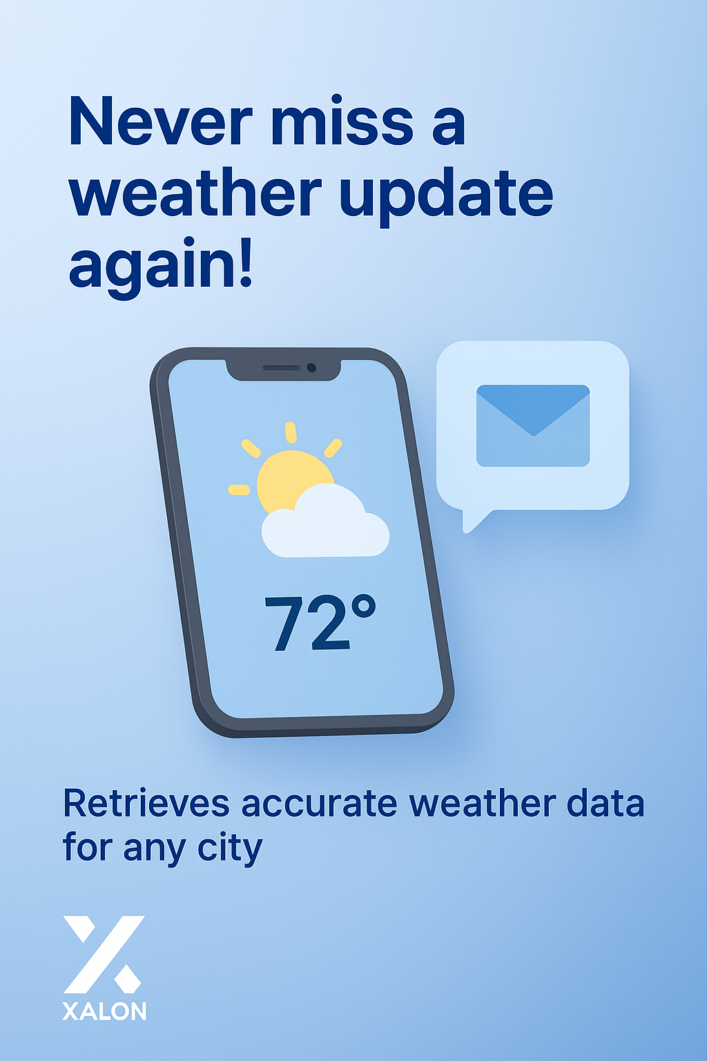 Get Weather Updates by SMS and Save the Data