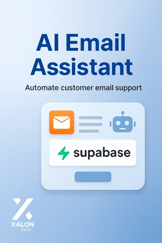 Smart Email Assistant Automate Customer Support with AI and Supabase