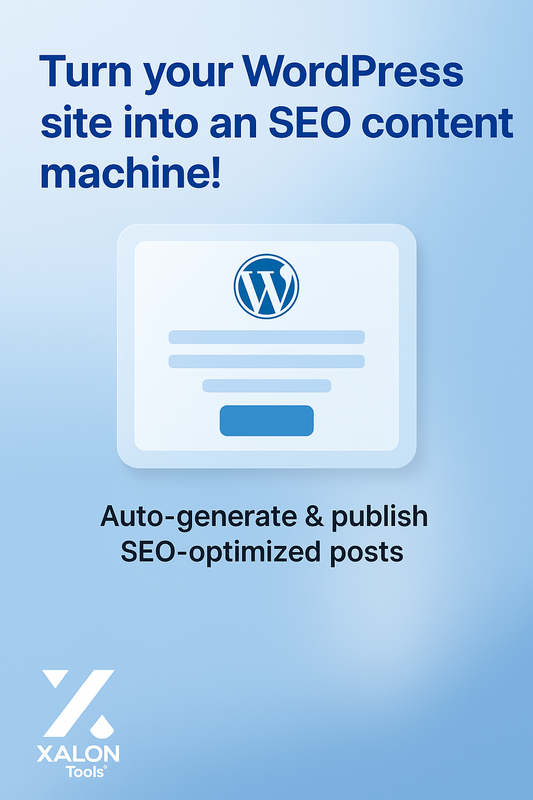 WordPress Auto Blogging Pro Content Automation Machine for SEO Topics