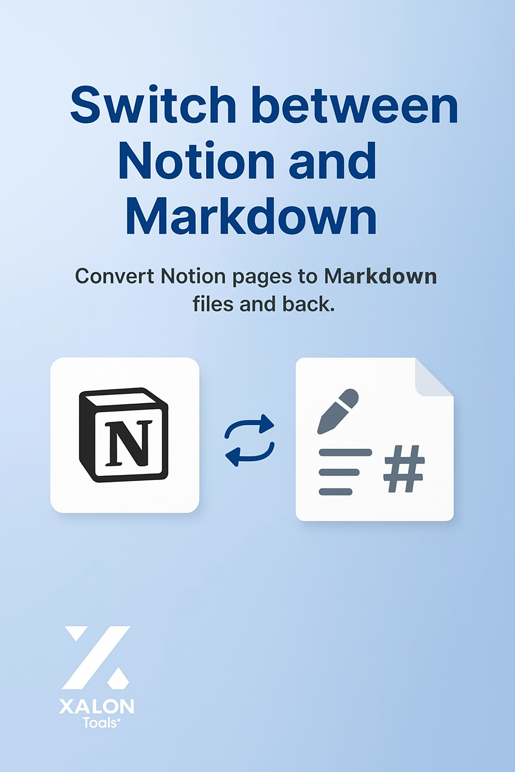 Convert Notion to Markdown and Back to Notion