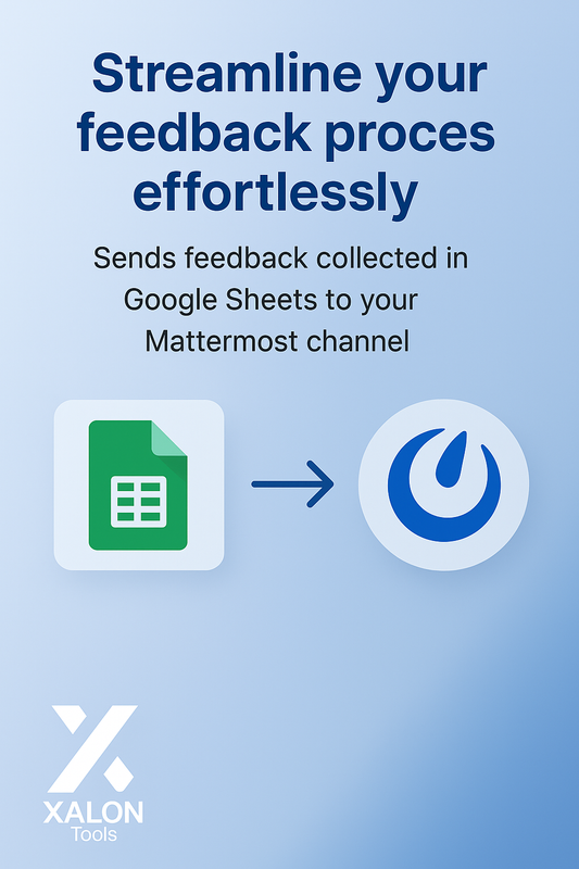 Send feedback from Google Sheets to Mattermost