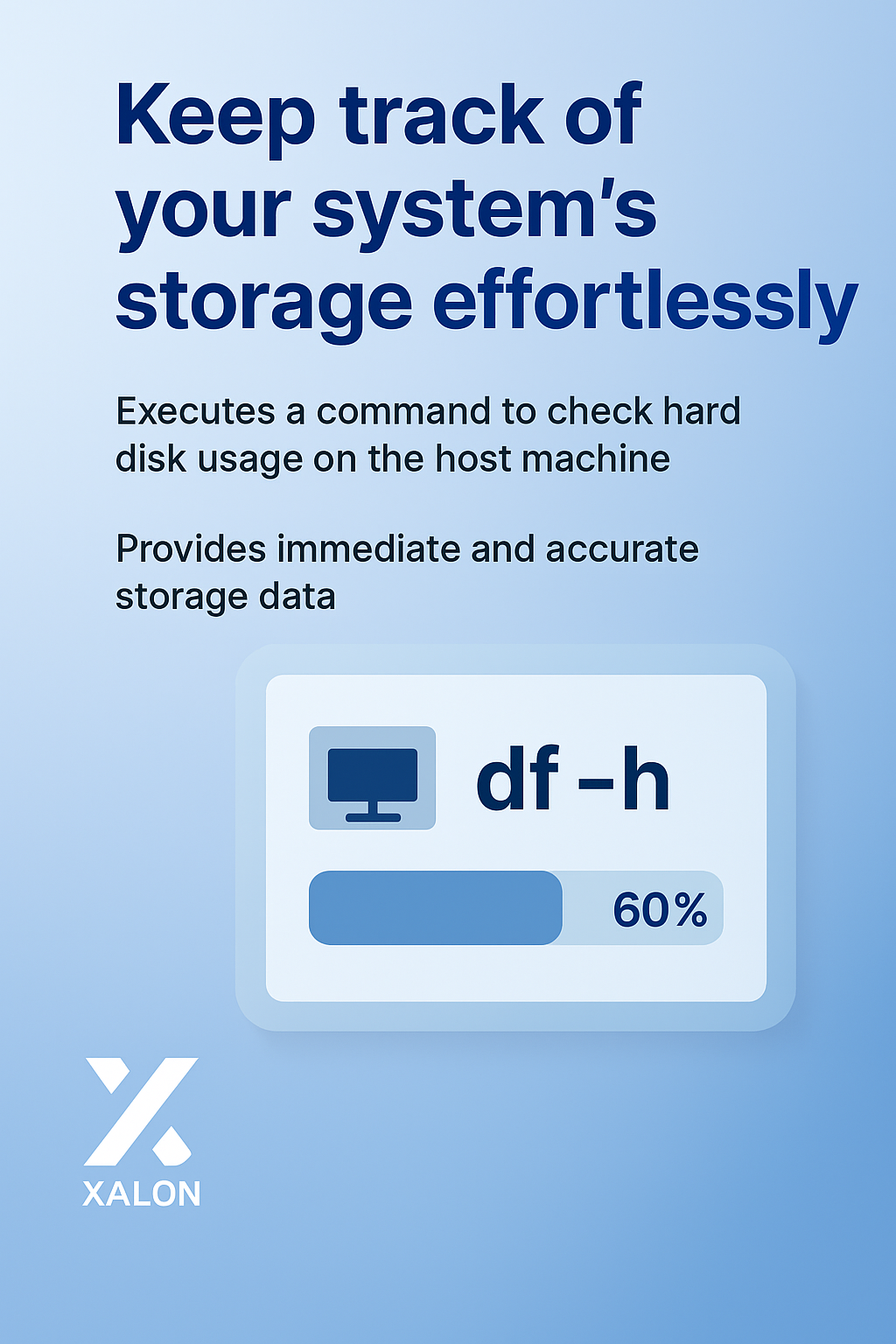Check Hard Disk Usage on the Host Machine