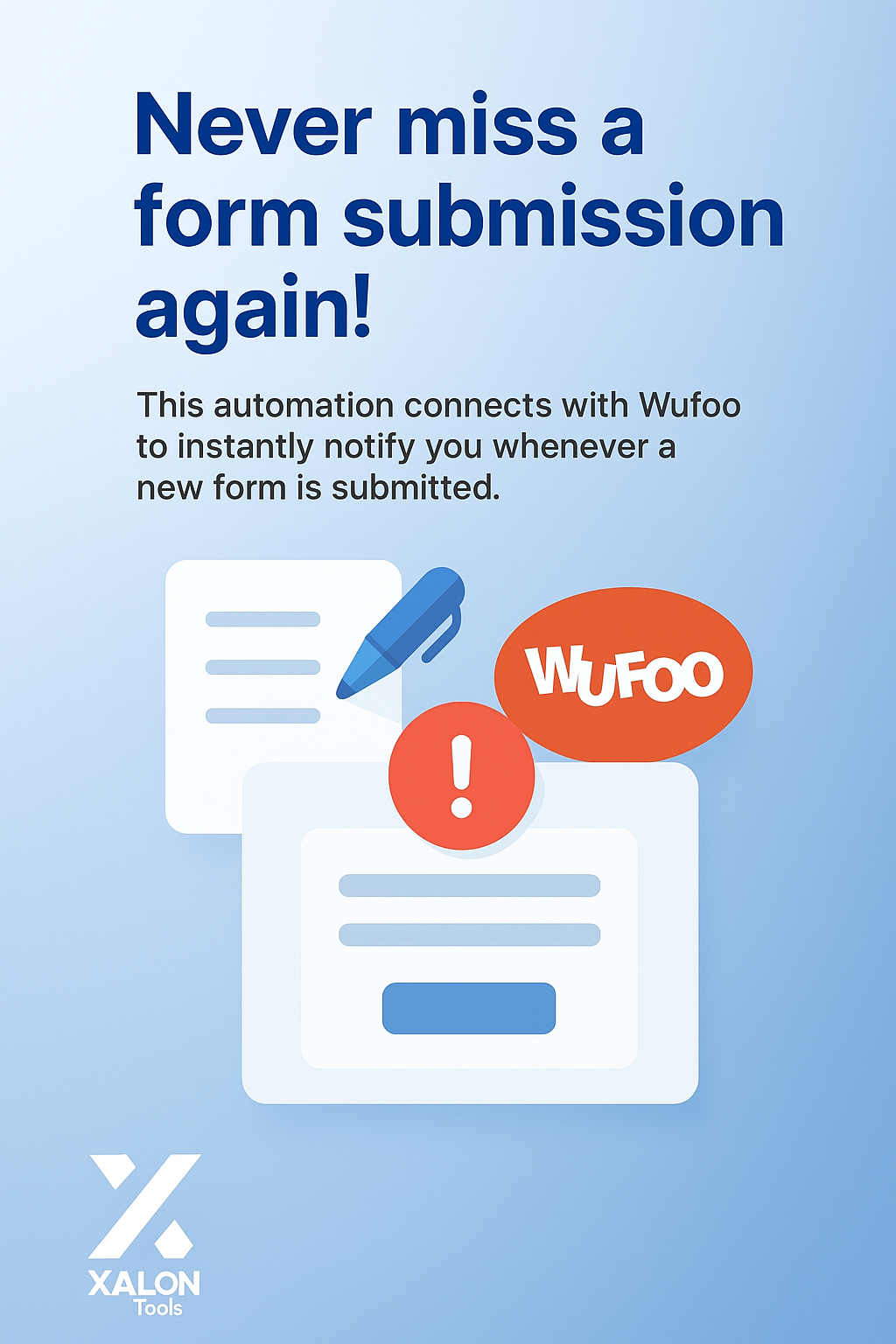 Receive updates when a form is submitted in Wufoo