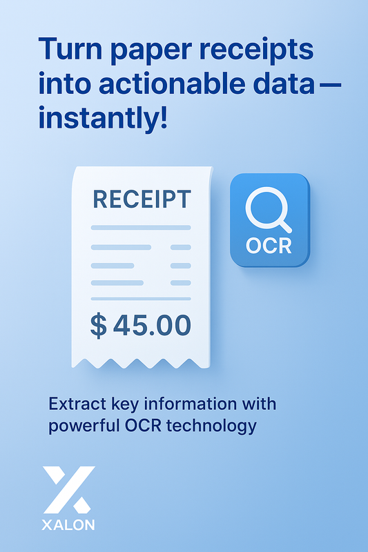 Extract information from an image of a receipt