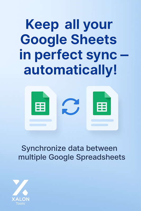 Sync data between multiple Google Spreadsheets