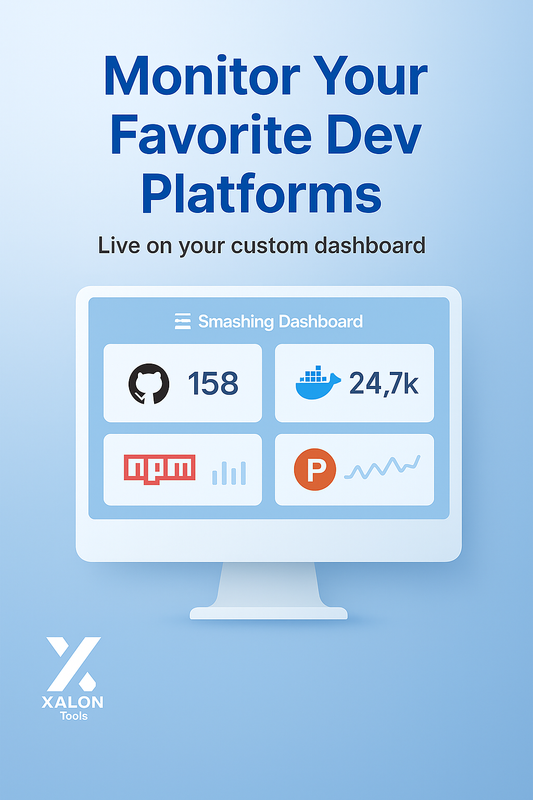 Display project data on a smashing dashboard