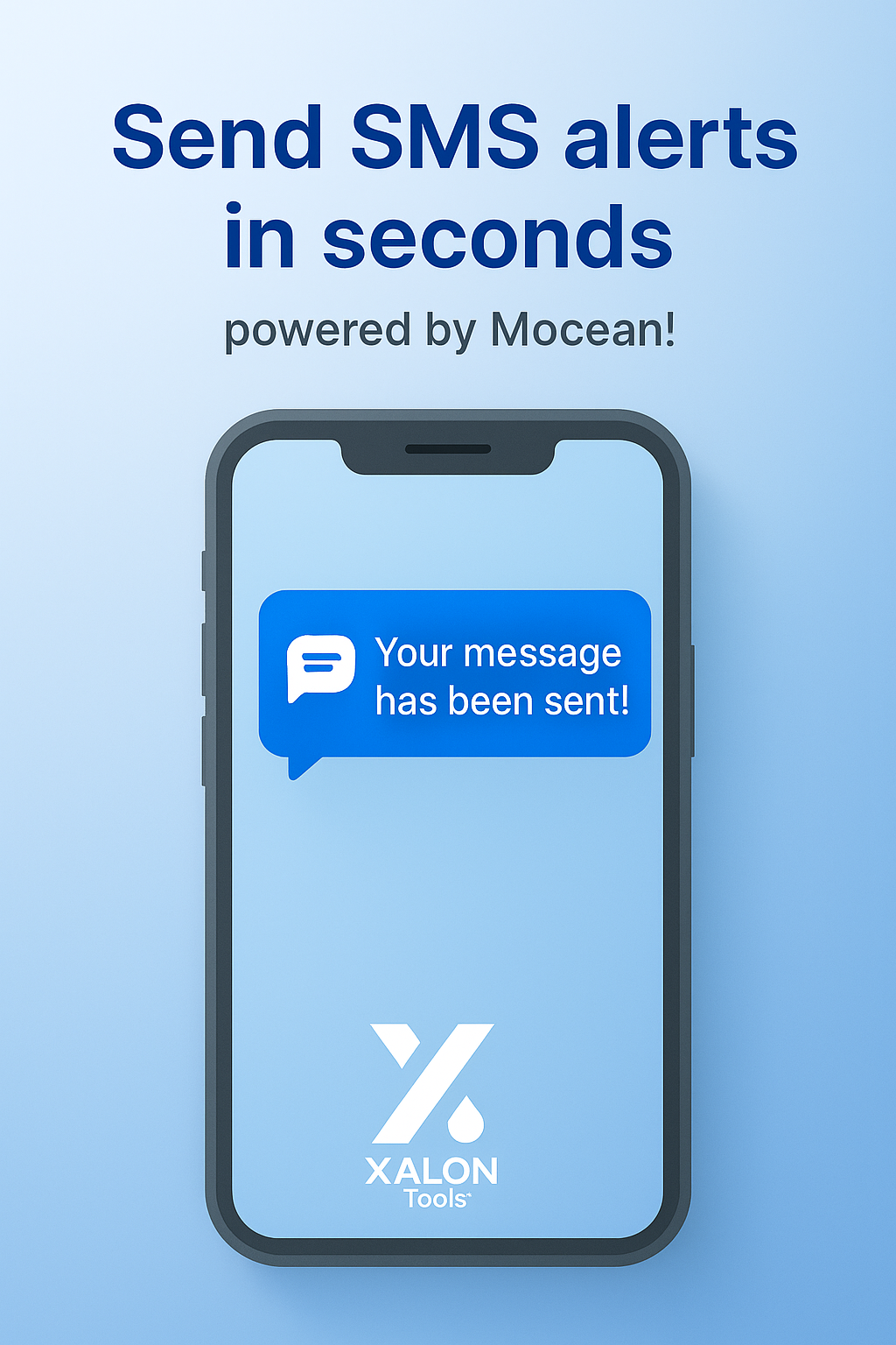 Send an SMS using the Mocean node