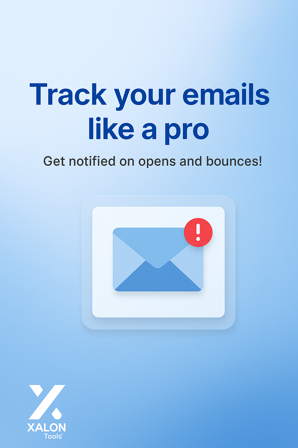 Receive updates when an email is bounced or opened