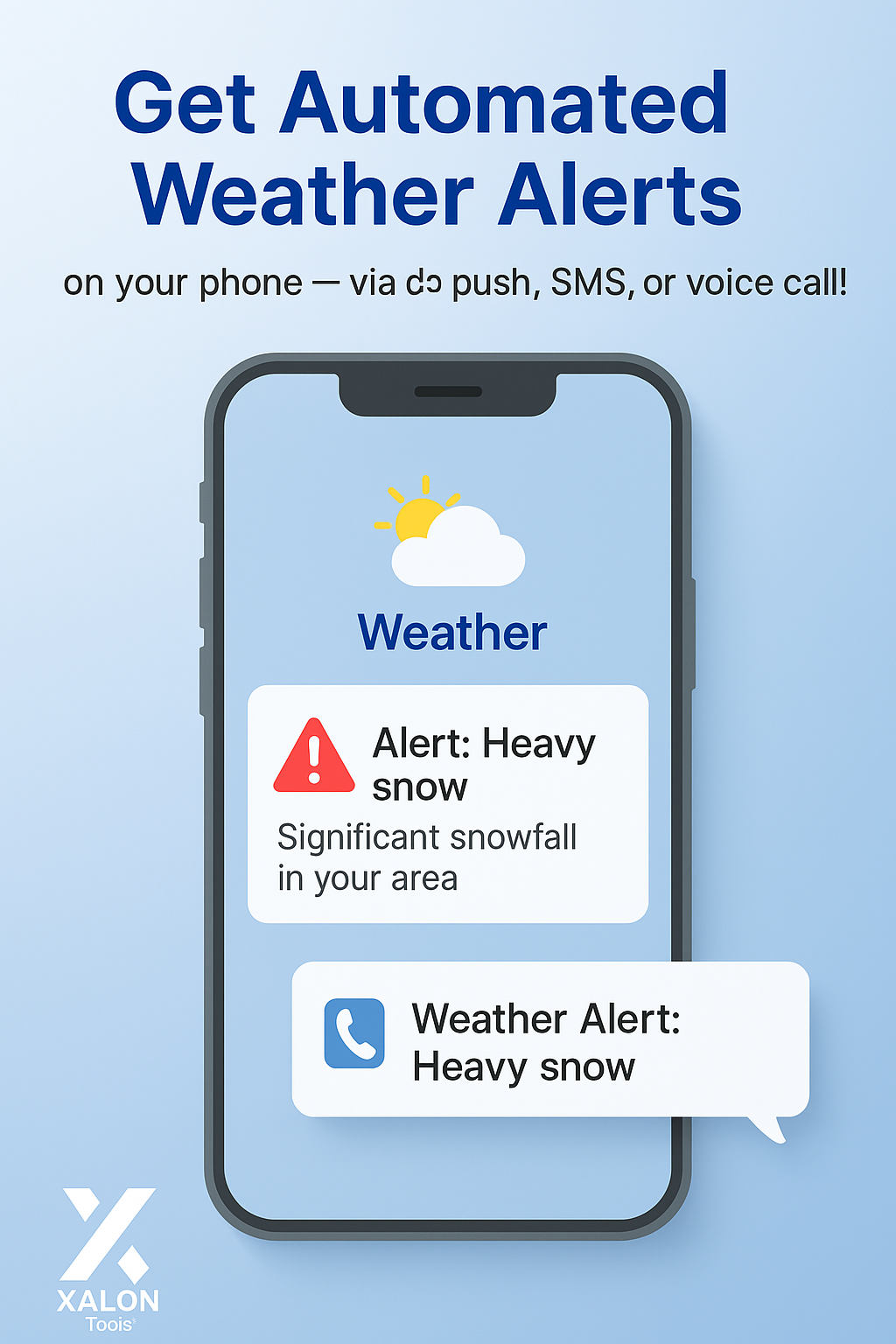Weather Alerts to Mobile via OpenWeatherMap & SIGNL4
