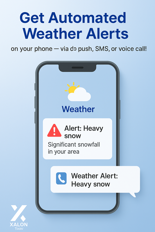 Weather Alerts to Mobile via OpenWeatherMap & SIGNL4