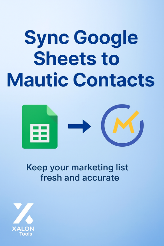 Add Google Sheets data to the Mautic contact
