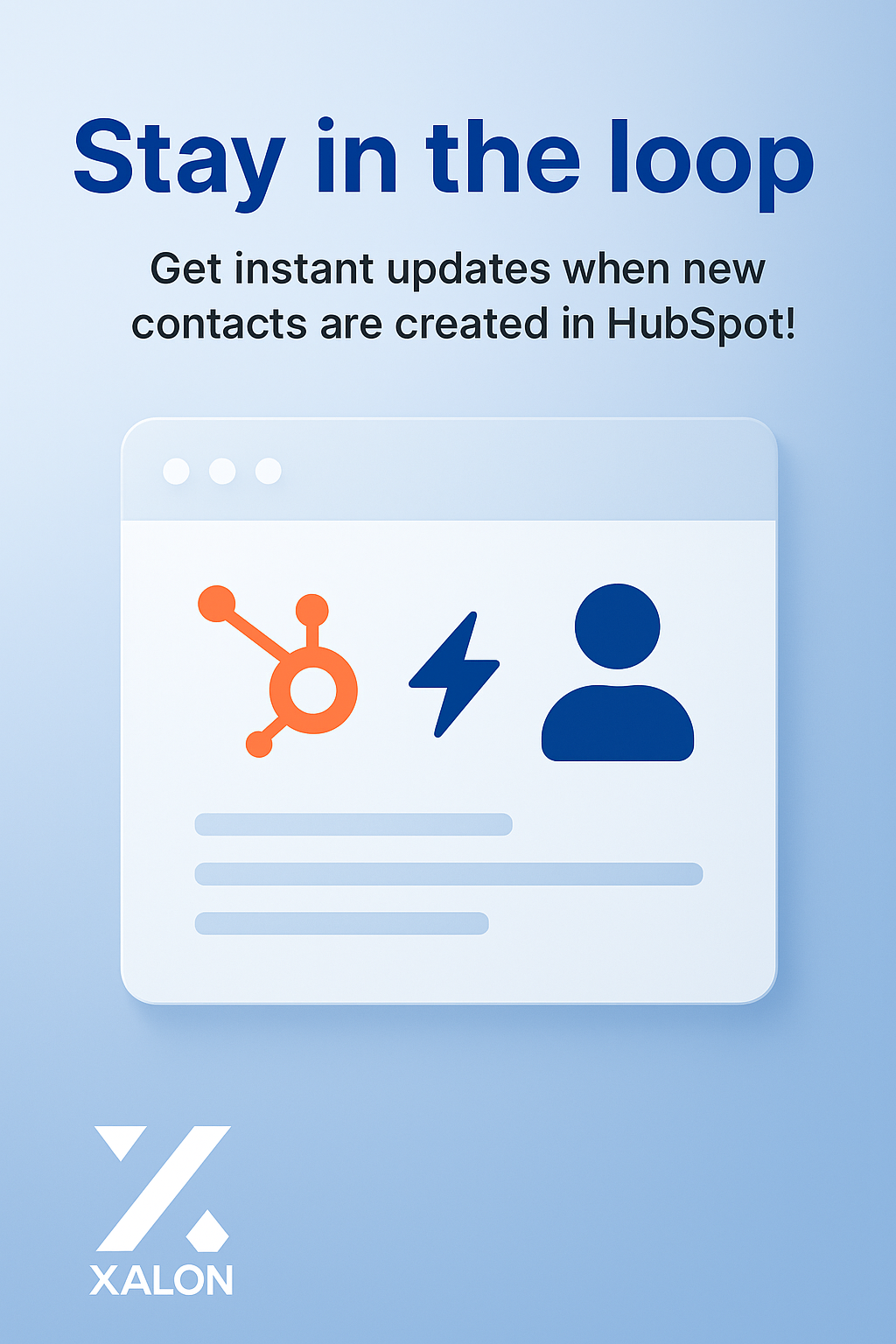 Receive Updates for New HubSpot Contacts