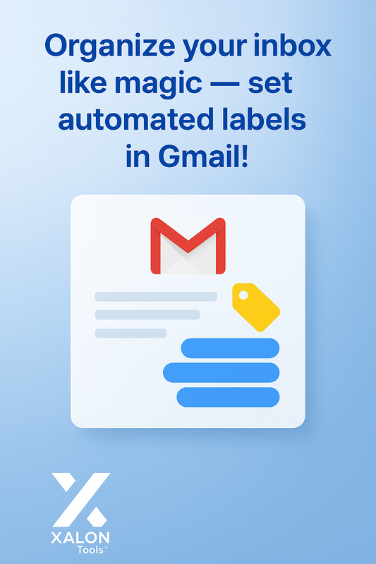 Set automated labels in Gmail