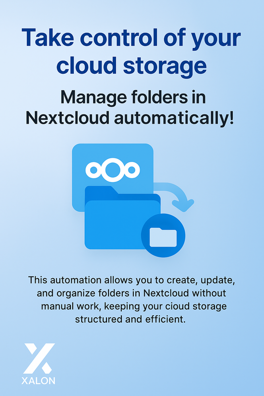 Manage folders in Nextcloud