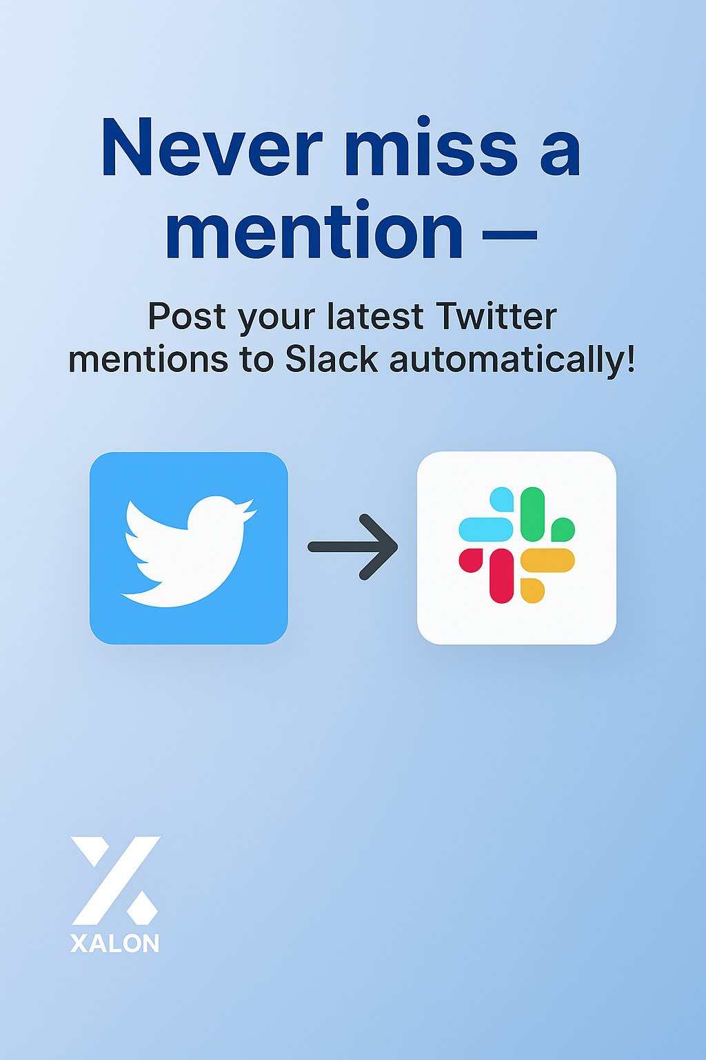 Post latest Twitter mentions to Slack