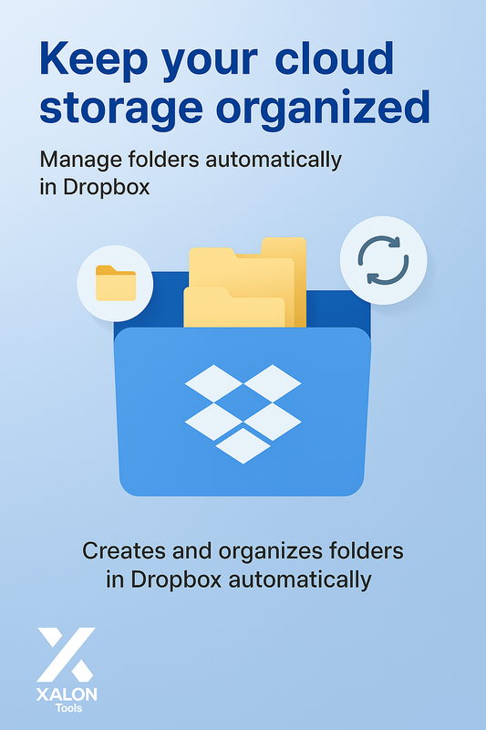 Manage folders automatically in Dropbox