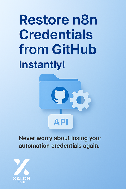 Restore Your Credentials from GitHub