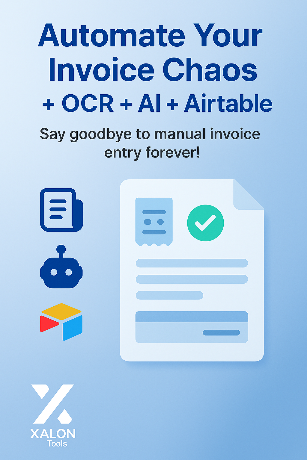 Automated Invoice Processing System with OCR & AI - AP Automation with Airtable