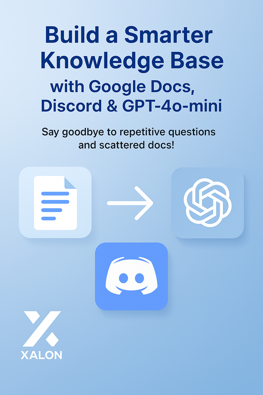 Smart Knowledge Base with Google Docs, Discord & GPT-4o-mini