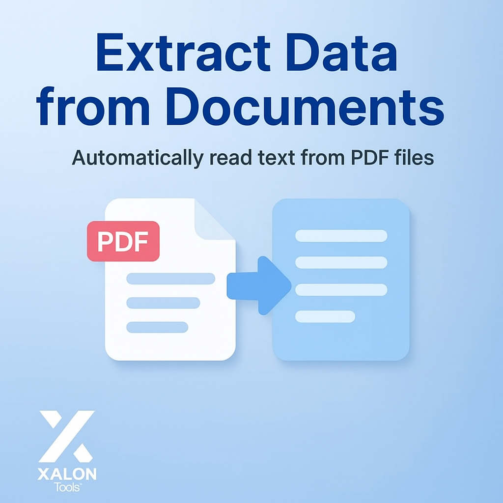 Extract text from a PDF file