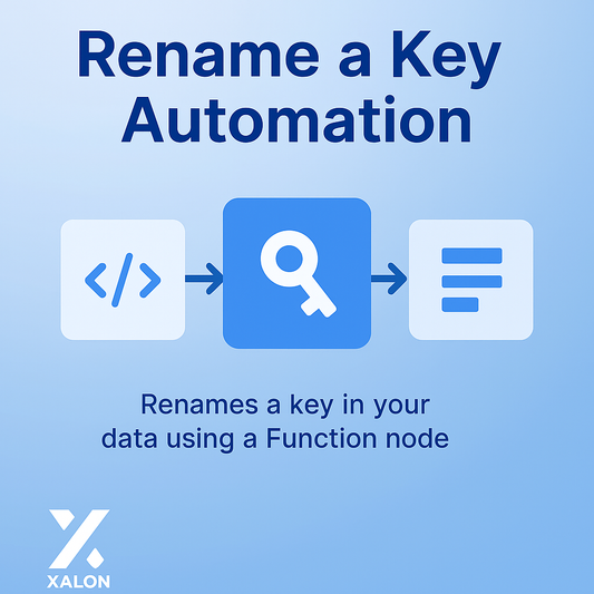 Rename a key in n8n