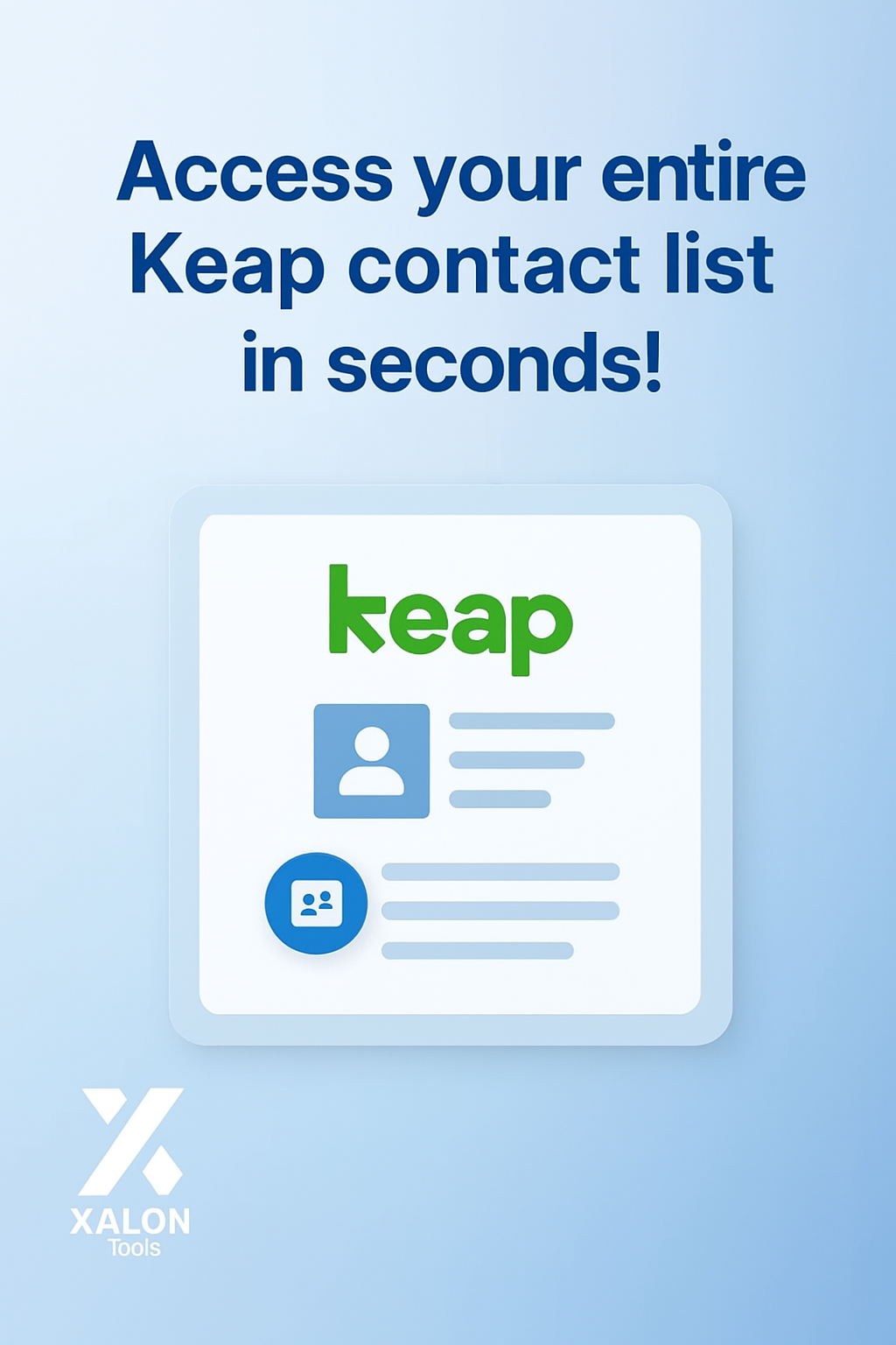Get all contacts from Keap