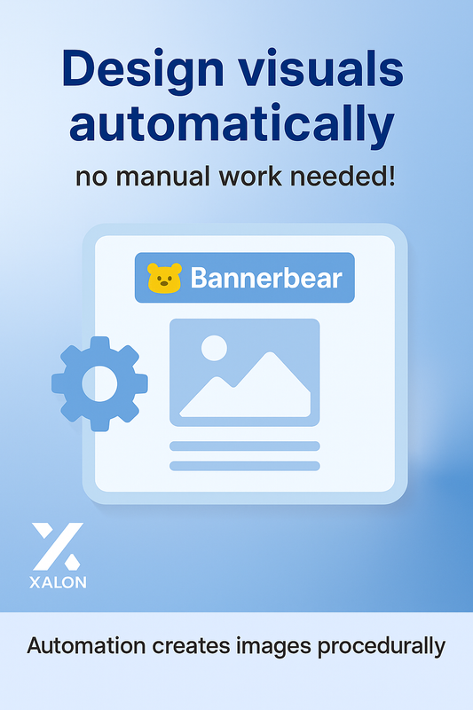 Create an image procedurally using Bannerbear