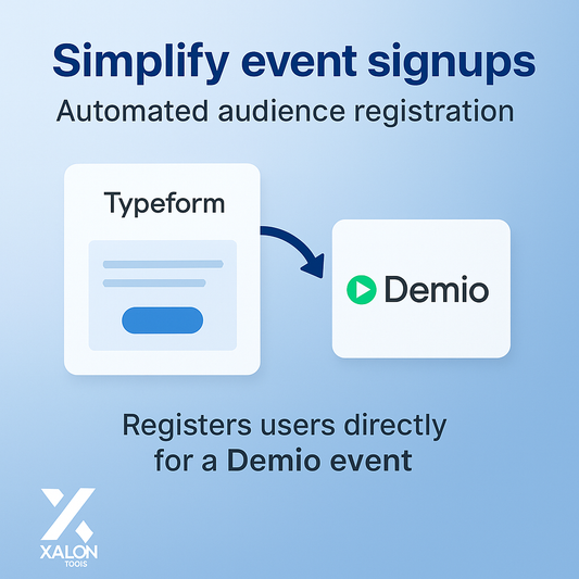 Sync Typeform Users to Demio Events