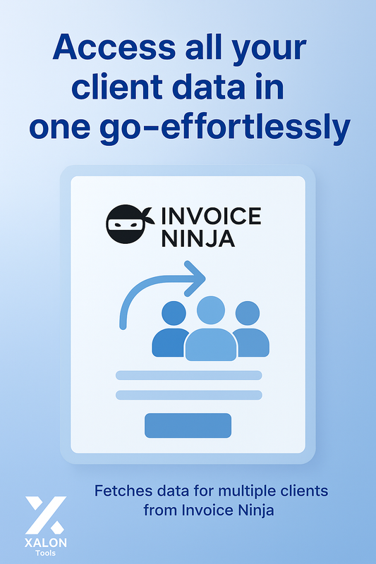 Get multiple clients' data from Invoice Ninja