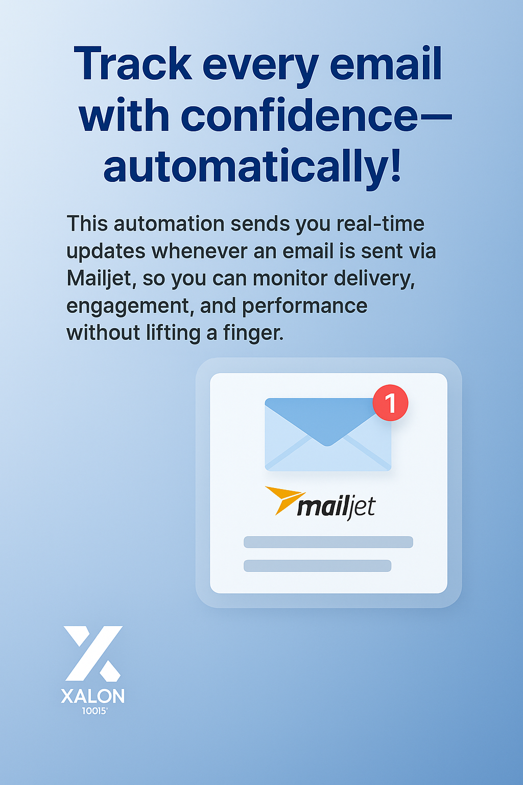 Receive updates on emails sent via Mailjet
