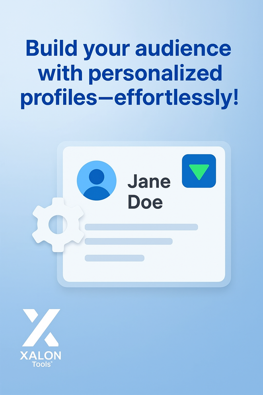 Create a user profile in Vero