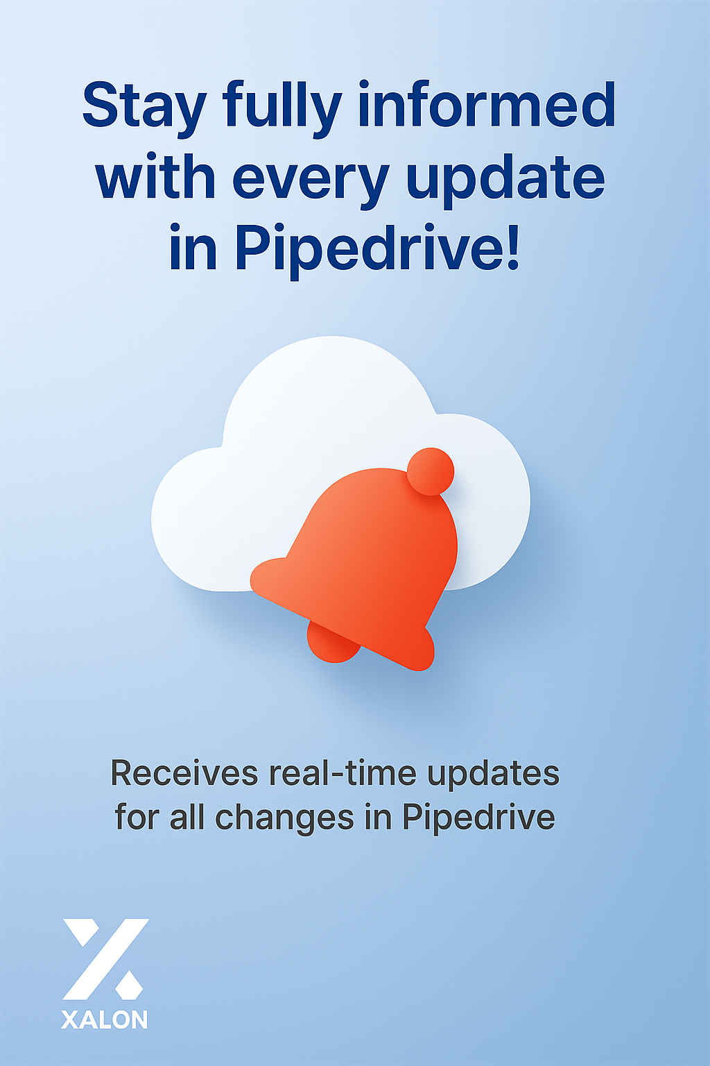 Receive updates for all changes in Pipedrive