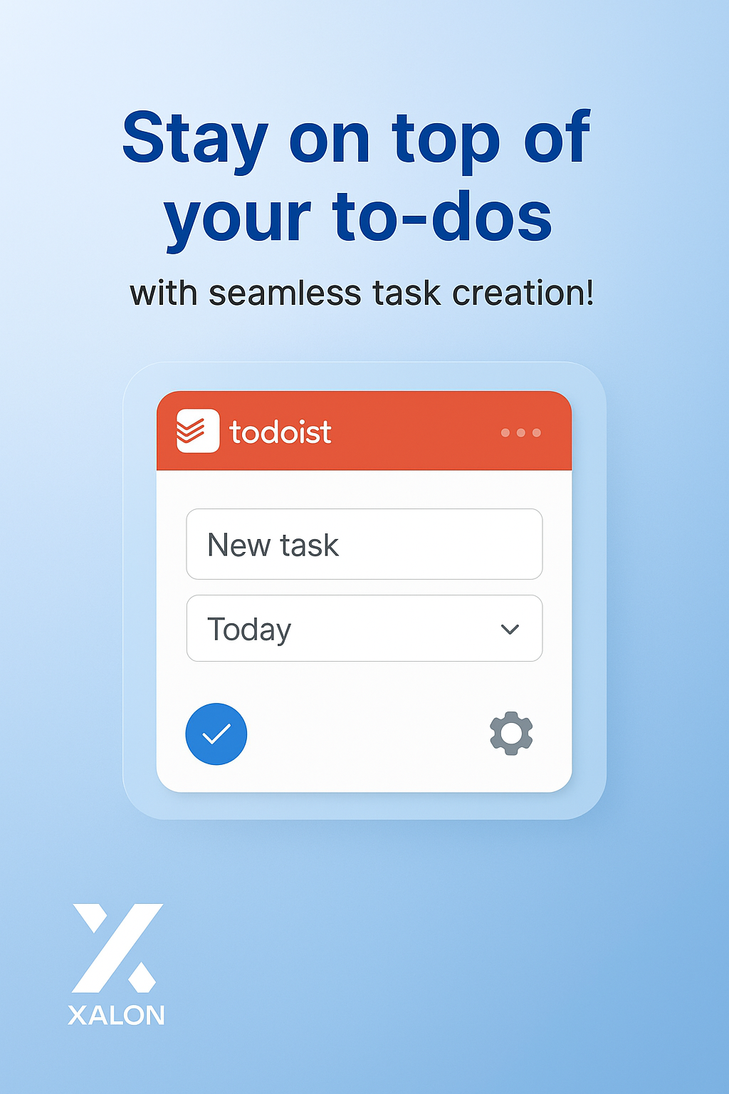 Create a new task in Todoist
