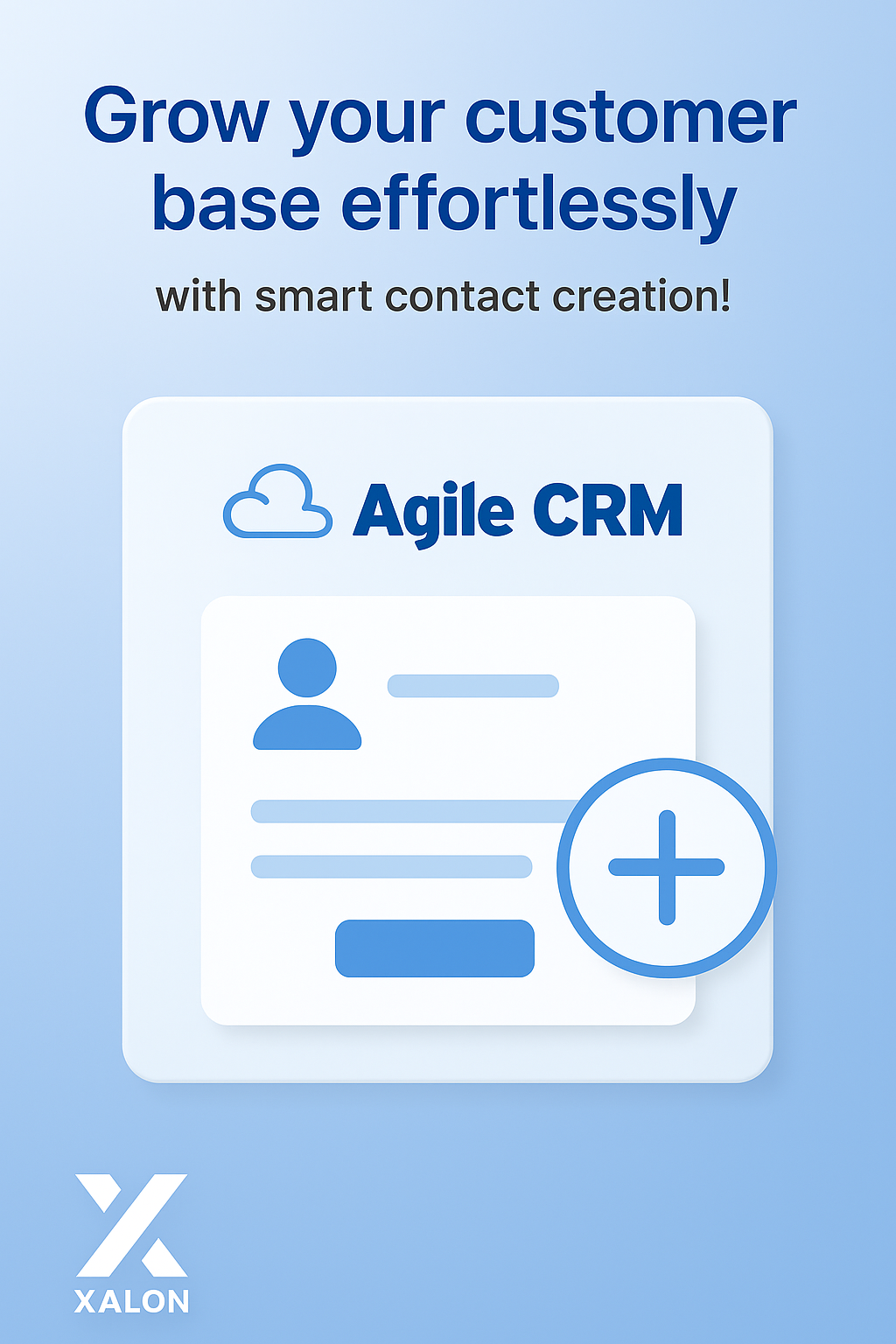 Create a new contact in Agile CRM