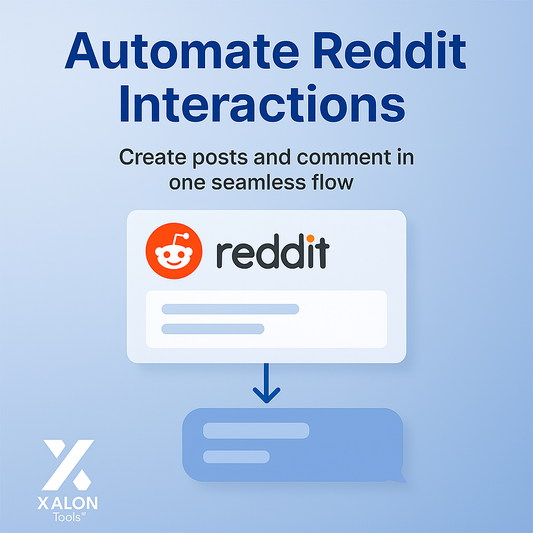 Create a post with comments in Reddit automatically