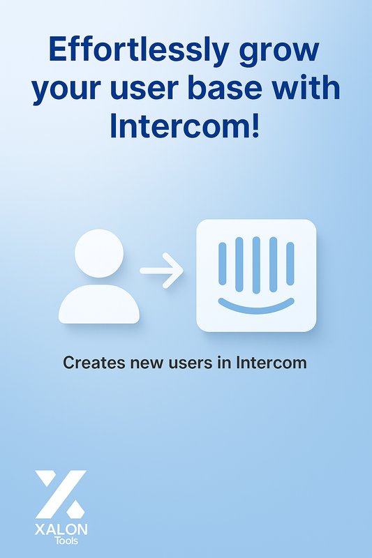 Create a new user in Intercom