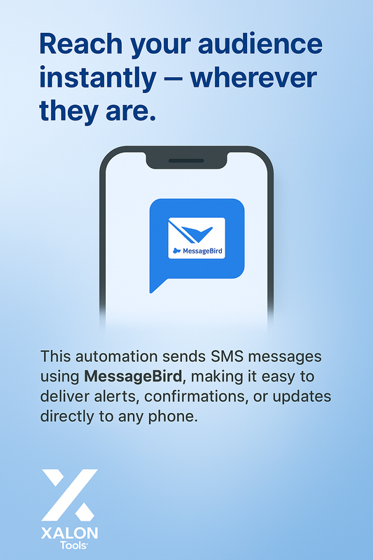 Sending an SMS with MessageBird