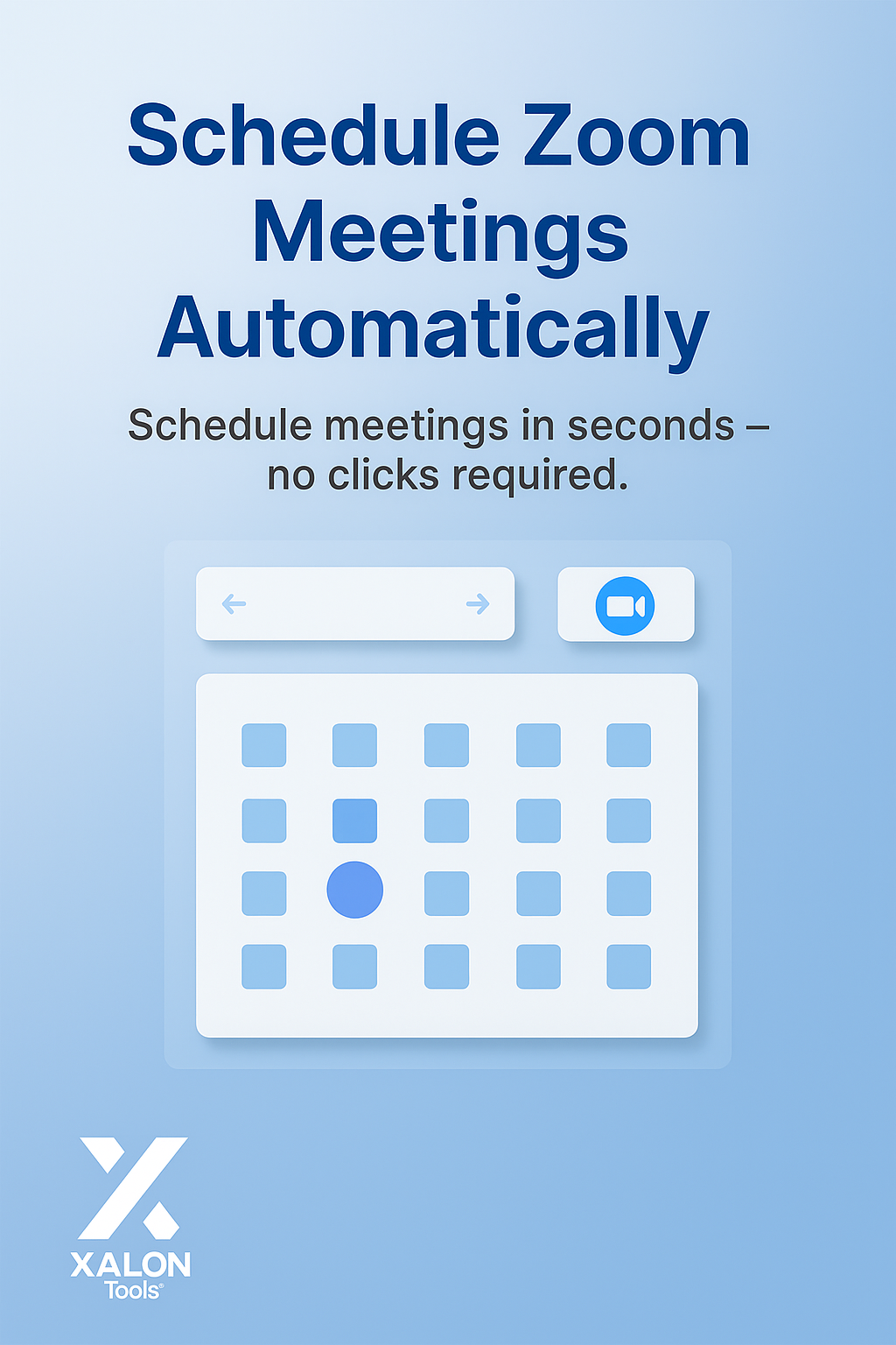 Create a meeting in Zoom automatically