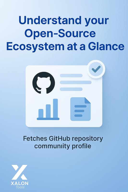 Get the community profile of a repository