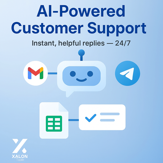Automate Multi-Channel Customer Support with Gmail, Telegram, and GPT AI