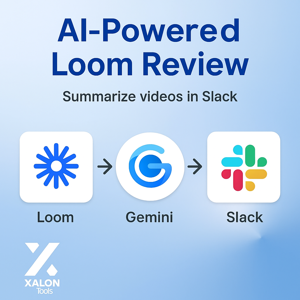 AI-Powered Loom Video Q&A with Gemini-2.5 and Slack Notifications