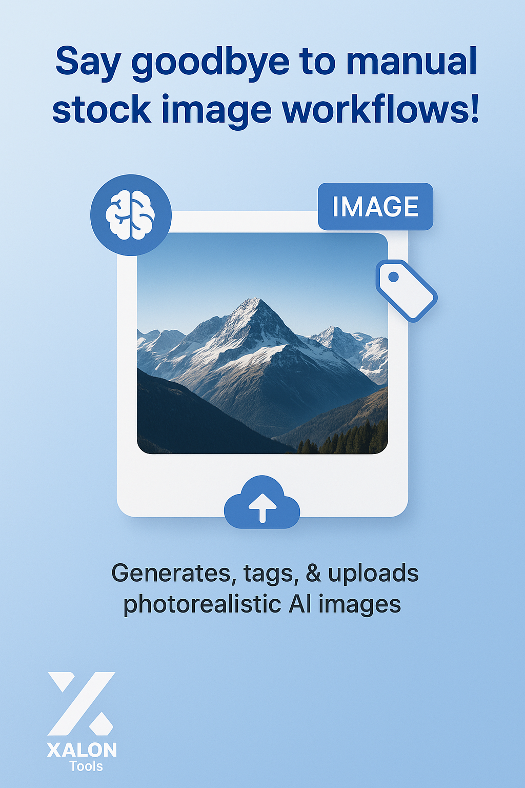 AI Stock Image Generation with Flux1-schnell & Google Integration