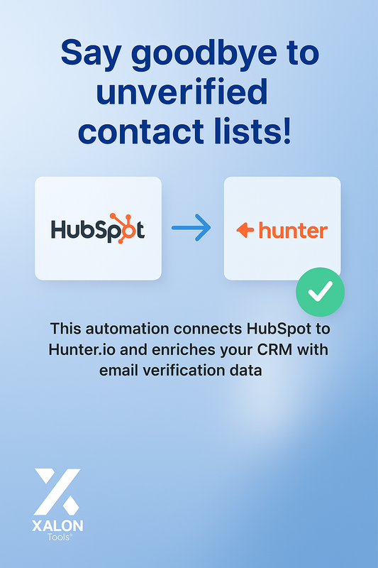 HubSpot Contact Email Validation with Hunter.io