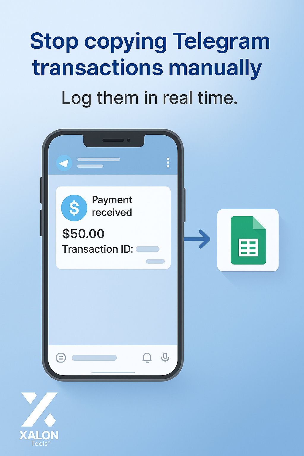 Parse Telegram Expense Messages to Google Sheets
