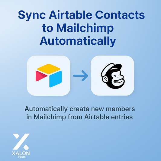 Create new member in Mailchimp from Airtable