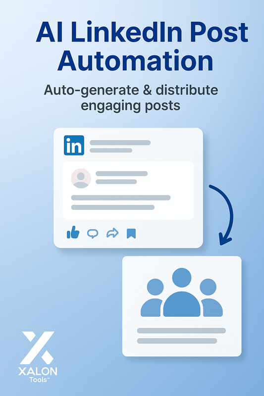 Auto-Generate & Distribute LinkedIn Posts with GPT-4 to Profile & Groups