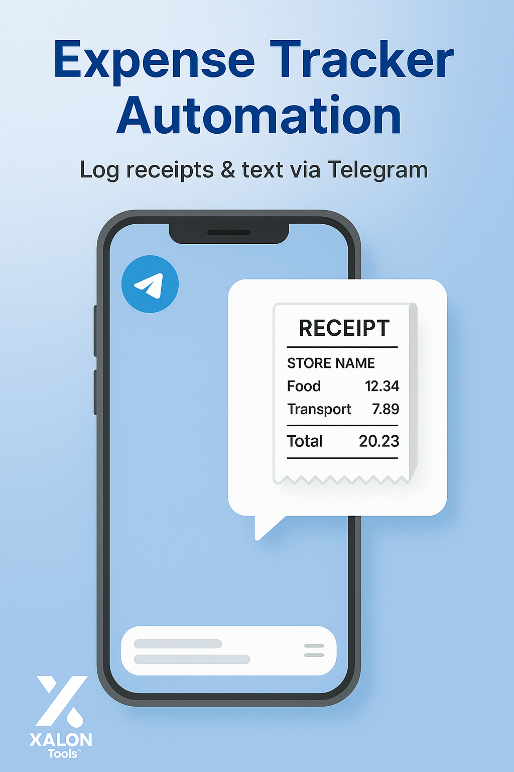 Extract Details from Receipts via Telegram with Tesseract and Llama