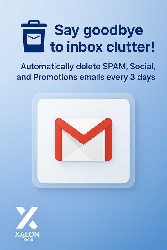 Auto-Delete SPAM, Social, and Promotions Emails in Gmail