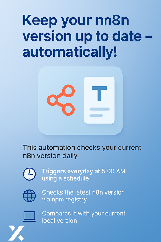Automatically update n8n version