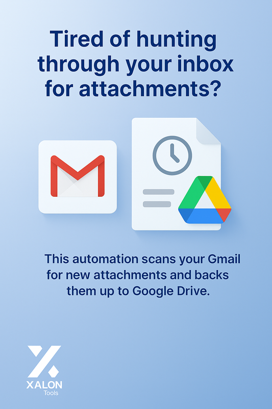 Gmail Attachment Backup to Google Drive